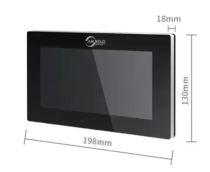 Fingerprint 5-in-1 WiFi Video Doorbell — Tuya Smart 1080P Touch Intercom System for Home Security