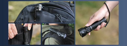 Sofirn SR15 Flashlight – 4500 Lumen SFT25R LED, 21700 USB-C Rechargeable Torch with 5V/3A Charge