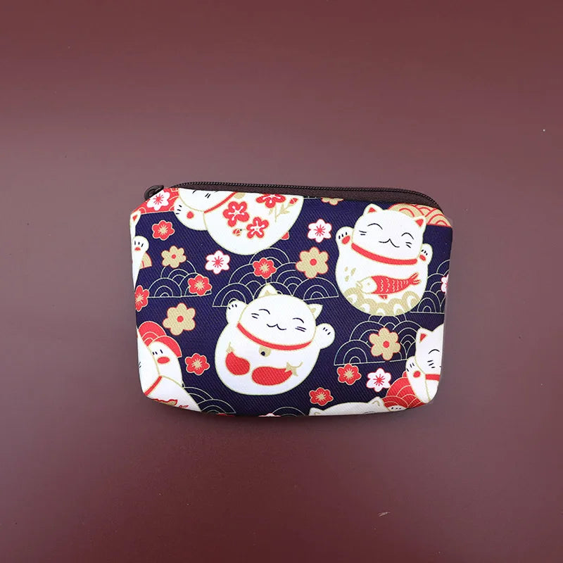 Snoopy Print Mini Coin Purse – Cute Wallet & Card Holder for Women, Girls & Kids, Small Cosmetic & ID Bag