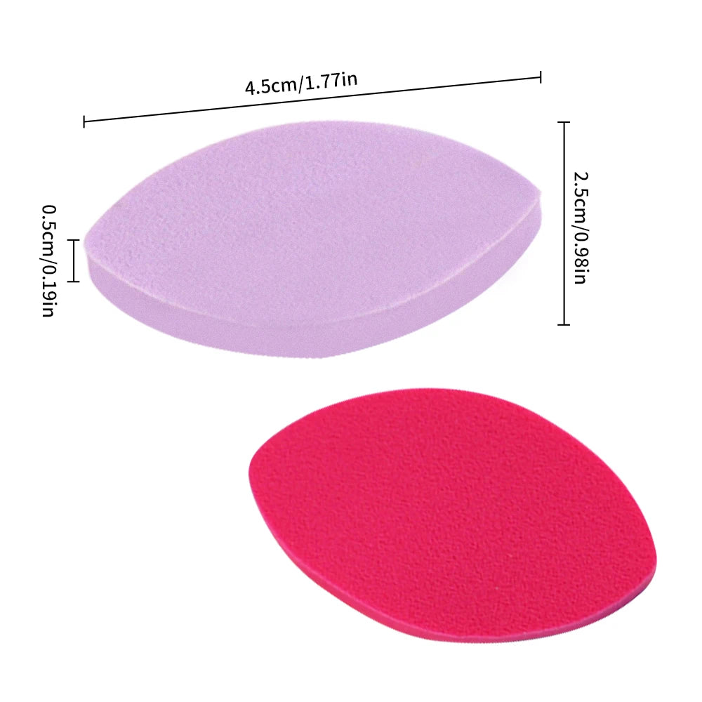 100pcs Soft Sponge Eyelash Pads – Reusable Lash Lifting & Eyelash Extension Practice Supplies