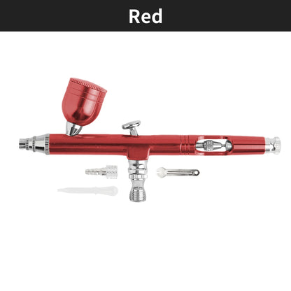 0.3mm Dual Action Gravity Feed Airbrush Kit with 7cc Quick-Release Fluid Cups – Perfect for Model Painting & Cake Art