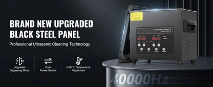 SucceBuy Ultrasonic Cleaner – 2L to 15L Portable Dishwasher with Timer for Home Use