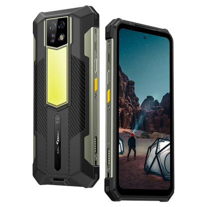 Ulefone Armor 24 Rugged Phone - 22000mAh, 24GB+256GB, 6.78" 120Hz Display, 64MP+64MP Camera, NFC, LED Light, Global Version