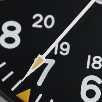 Militado ML05 Vintage Quartz Watch 38mm with VH31 Movement, Domed Sapphire Crystal, AR Coating & Luminous Dial