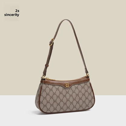 Trendy Floral Women’s Shoulder Bag – Small Square PVC Crossbody Bag for Commuting & Hip Hop Style