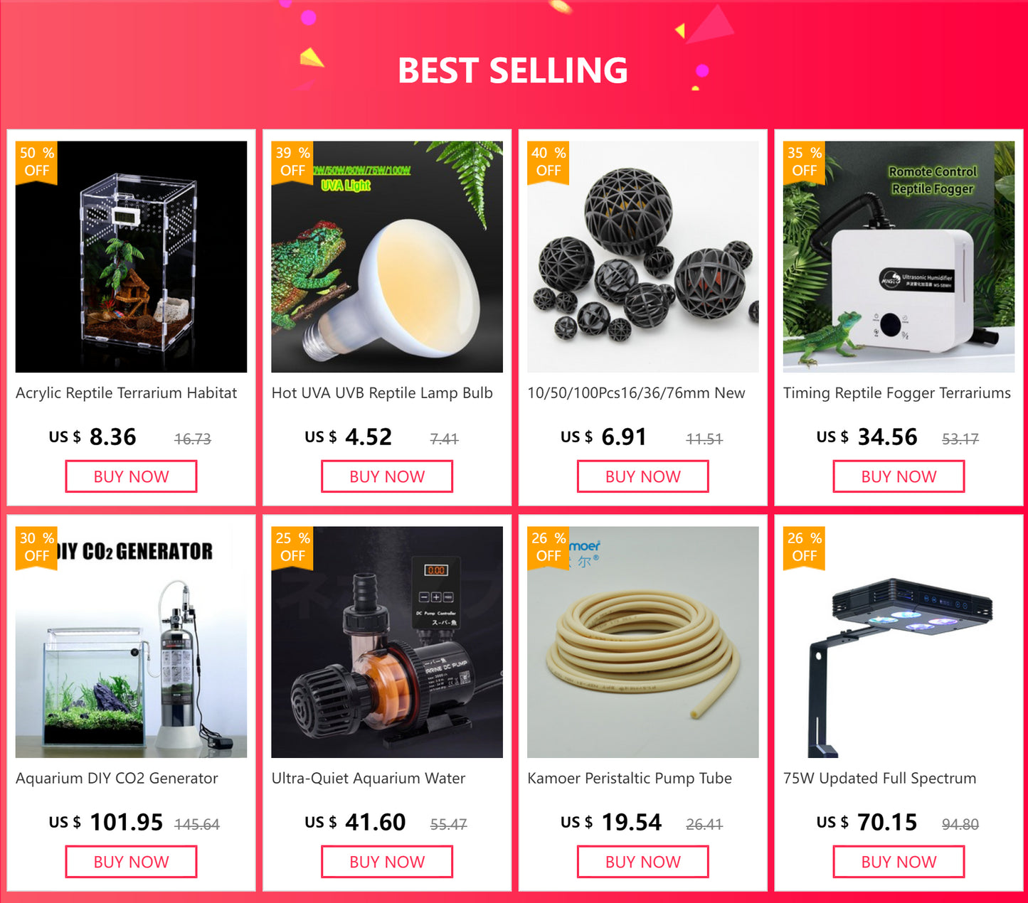 12mm/16mm Double Tap Quick Release Aquarium Valve — No-Leak Water Flow Control & Filter Connector