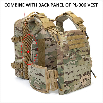 1000D Nylon Hunting Backpack – Lightweight Molle Plate Carrier Rucksack, Hiking & Sports Bag Compatible with Vest