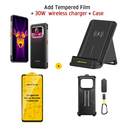 Ulefone Armor 25T Pro 5G Rugged Smartphone – Thermal Imaging, Night Vision, Android 14, 64MP Camera, NFC, Waterproof, 33W Charging