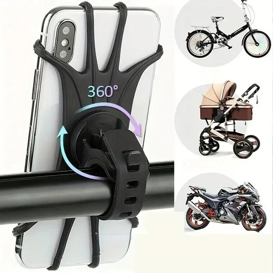 Bike Phone Holder – Universal Bicycle & Motorcycle Stand for iPhone, Samsung, Xiaomi, and Mobile Devices