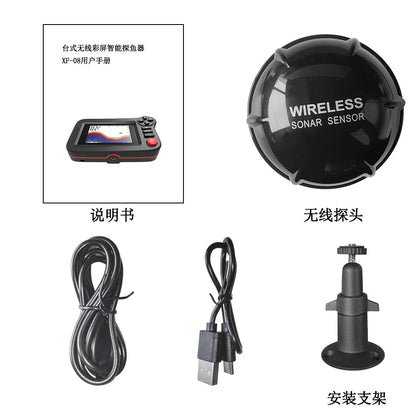 Smart Fish Finder – Portable Depth Finder for Recreational Fishing from Dock, Shore, or Bank