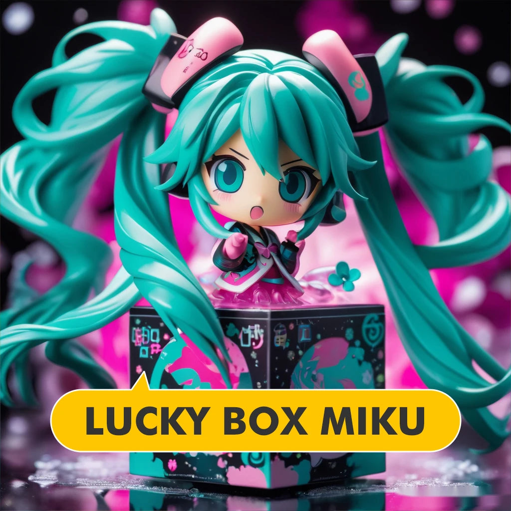 Hatsune Miku Mystery Gift Box – Anime Blind Box with Lucky Action Figures & Model Toys