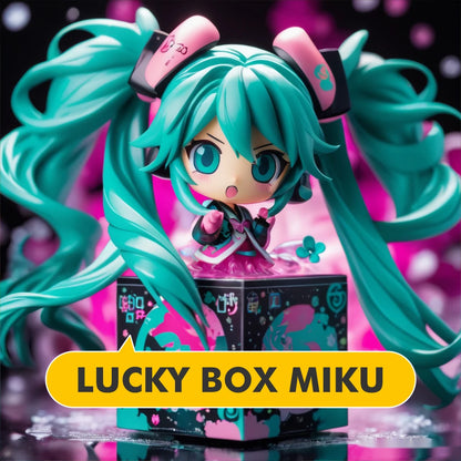 Hatsune Miku Mystery Gift Box – Anime Blind Box with Lucky Action Figures & Model Toys