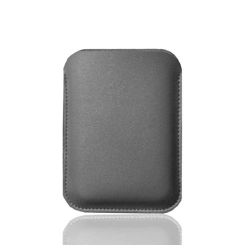 Leather Power Bank Cover Pouch: Protective Case for iPhone 13 Magsafe External Battery