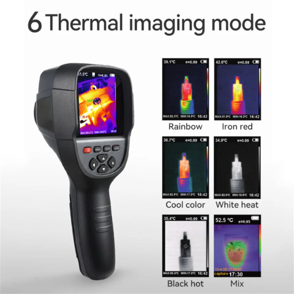 GW256 Handheld Infrared Thermometer – HD Digital Thermal Imager Camera ...