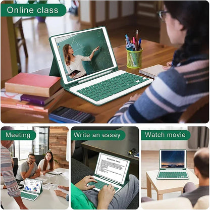 iPad 10th Generation 2022 Case – 10.9 Inch with Detachable Wireless Bluetooth Keyboard & Tablet Cover