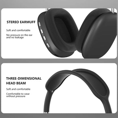 NEW P9 Pro Max Air Wireless Bluetooth Headphones - Noise Cancelling, Mic, Over Ear Gaming and Sports Headset for Apple