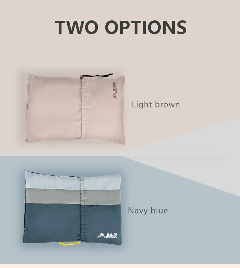 BISINNA Ultralight Outdoor Camping Pillow – Compressible Portable Hiking & Travel Pillow