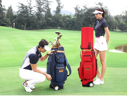 PGM Multi-Functional Golf Tug Ball Bag — Password Lock Checked Aviation Thermostatic Golf Bag QB038