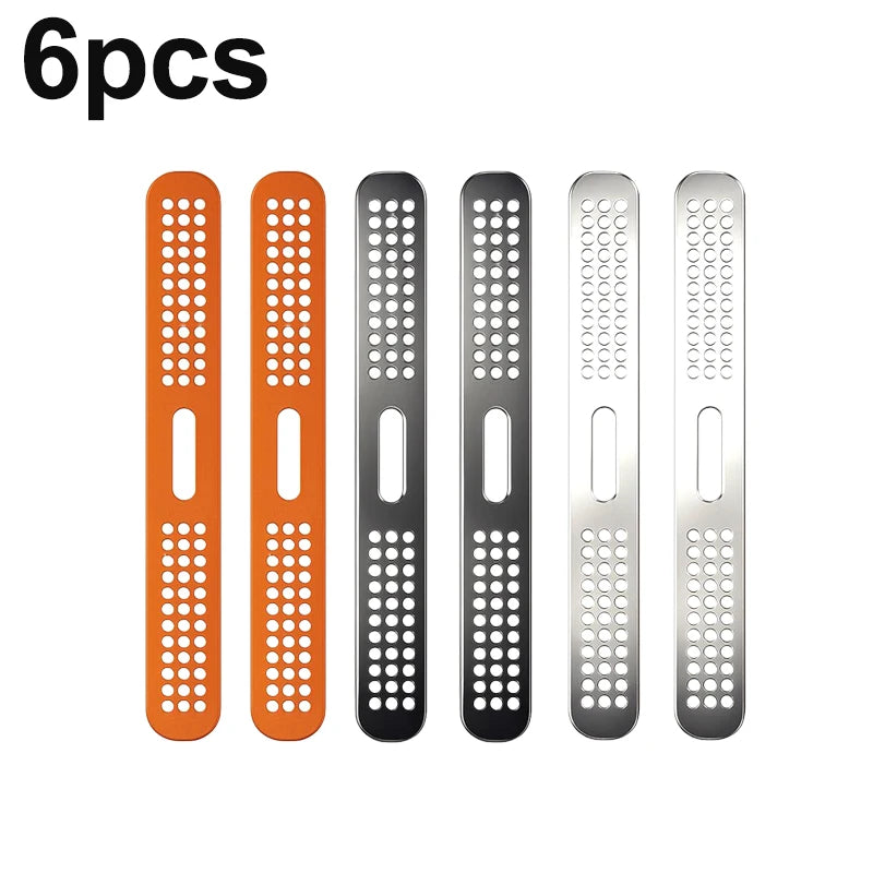 iPhone 17 Pro/Pro Max Metal Dustproof Mesh Sticker – Anti-Dust Earpiece Protector (1-10PCS)