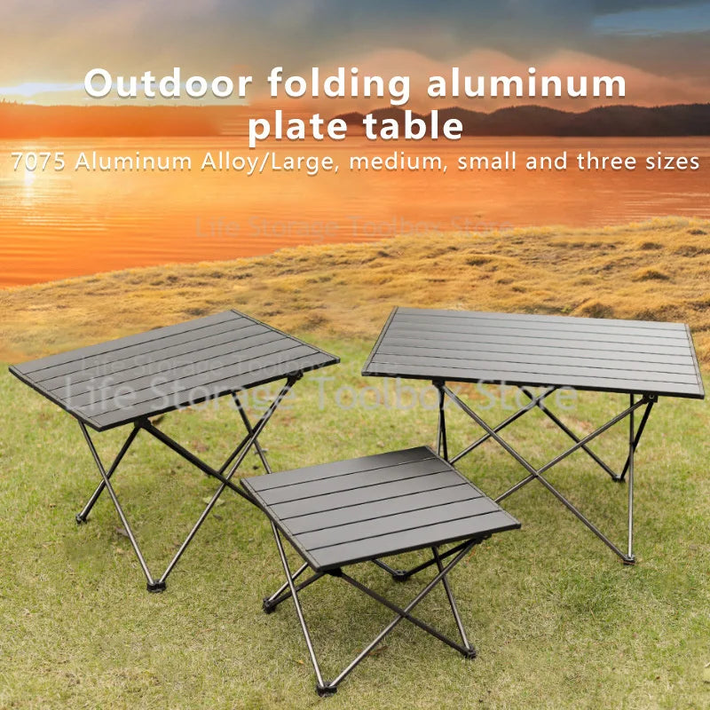 Outdoor Camping Table – Ultra Lightweight Folding Picnic, Egg Roll, Portable Coffee Table for Rent House