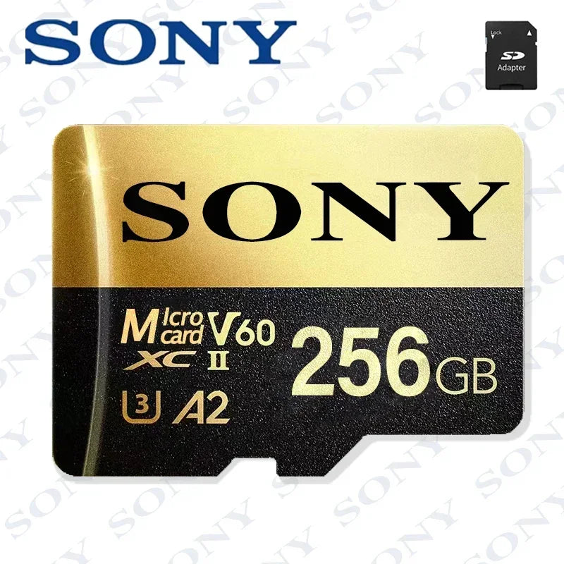Original SONY Micro SD Card – 2TB, 1TB, 512GB, 128GB High-Speed TF Memory Card for Drone, Audio, PC & PS5 Game
