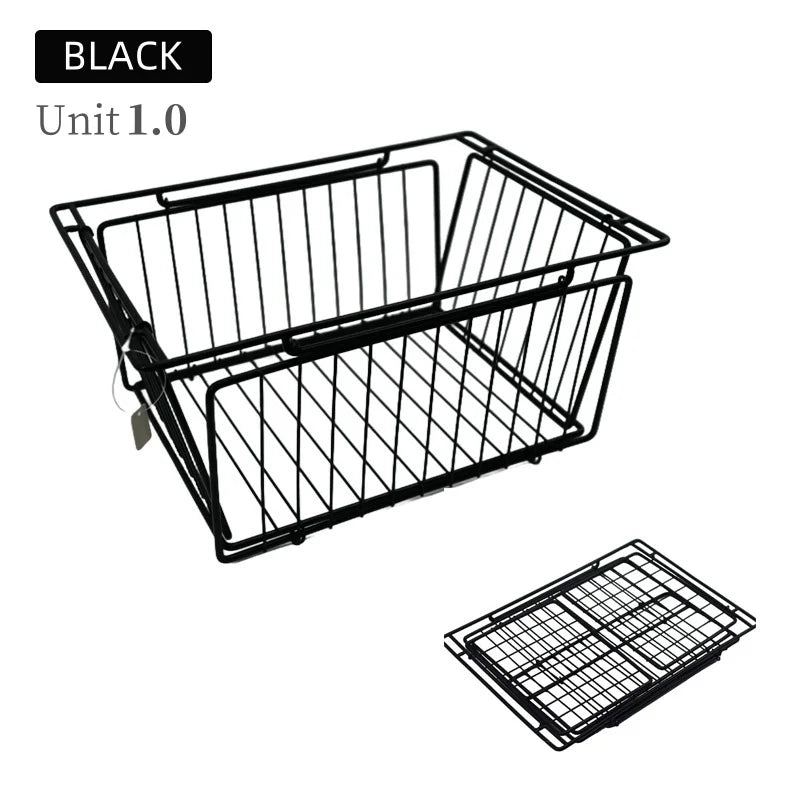 IGT Folding Stainless Steel Drain Basket – Lightweight Portable Camping Table Accessory