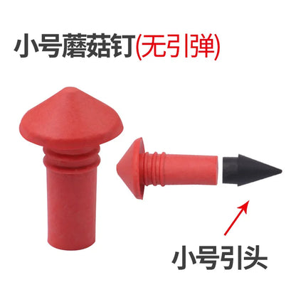 Universal Mushroom Tubeless Tire Repair Kit — Red & Black 7mm/8mm Rubber Plugs for Car Tire Repair