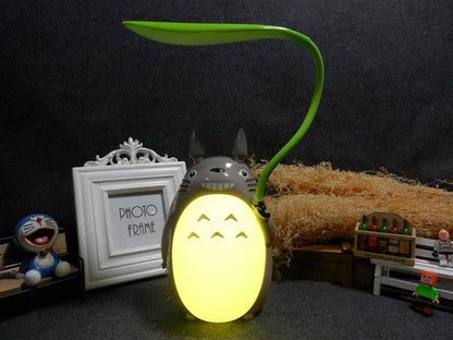 My Neighbor Totoro Cartoon LED Charging Night Light – Animal USB Table Lamp for Kids, Reading & Room Decor Gift