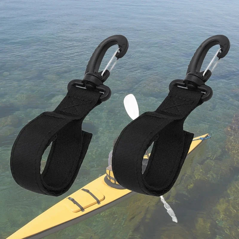 2-Pack Kayak Paddle Holder Webbing Clips – SUP Board & Inflatable Boat Accessories