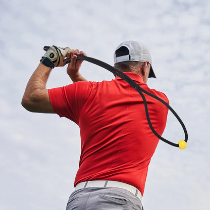 Golf Swing Rope Training Aid – Fitness Equipment with EVA Ball for Posture Correction & Practice Training