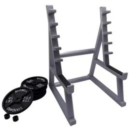 Portable Gym Theme Pen Storage & Display Rack : Squat Rack Decoration Desk Barbell Holder