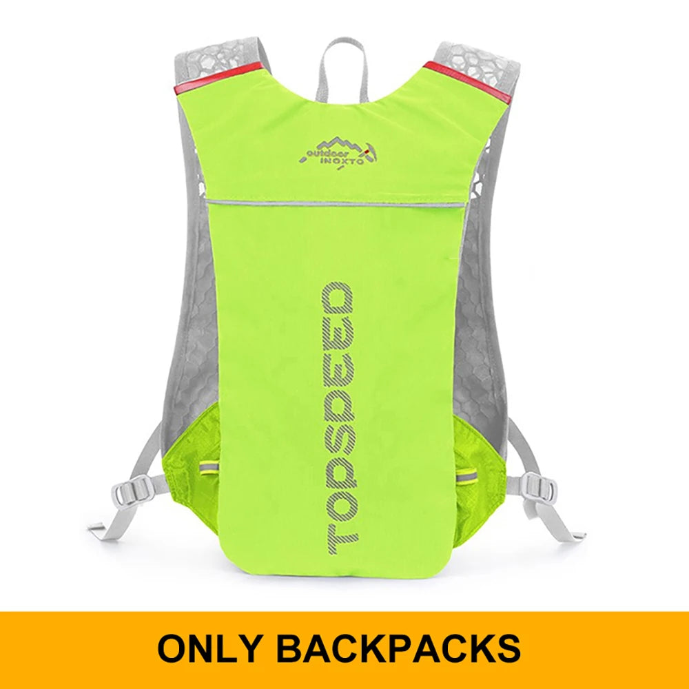 5L Ultralight Outdoor Trail Running Backpack — Hydration Vest with 500ML Water Bottle for Men