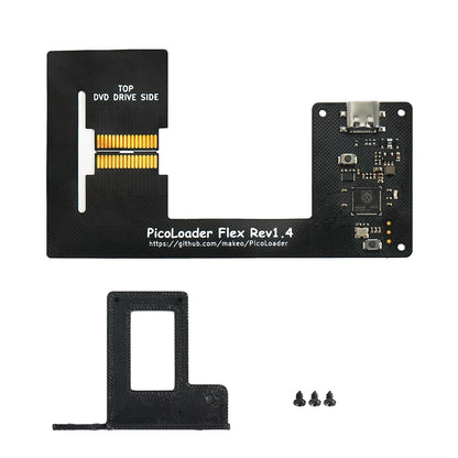 RetroScaler PicoLoader Flex Cable – No-Solder SD2SP2 & SDGecko Adapter for GameCube Console