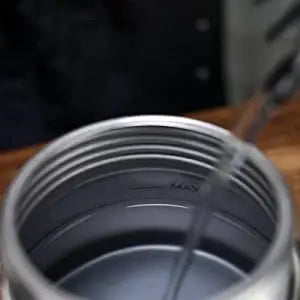 Easyworkz Diego 4-Cup Stovetop Espresso Maker — Stainless Steel Italian Moka Pot, 6.8 oz Induction Coffee Machine