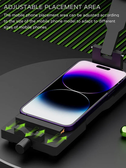 iFixes iCF6 Mobile Phone Screen Opening Fixture — Portable Adjustable LCD Clamp with Strong Suction Cup