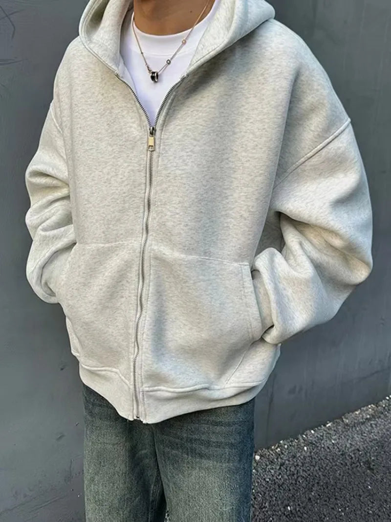 Streetwear 3D Hoodie – Y2K Casual Punk Loose Fit Autumn/Winter Men’s Sweatshirt