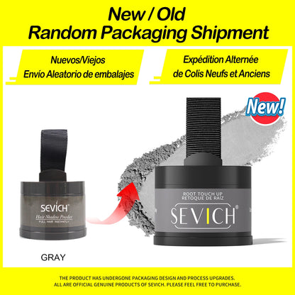 Sevich Hairline Powder 4g – Natural Hairline Shadow Concealer for Hair Loss, Unisex Makeup