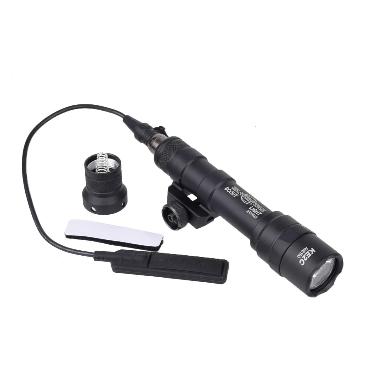 Tactical Surefire M600 M600U/M600B Airsoft Flashlight – Powerful LED Scout Light with 5 Switch Styles for 20mm Rail Rifle Gun