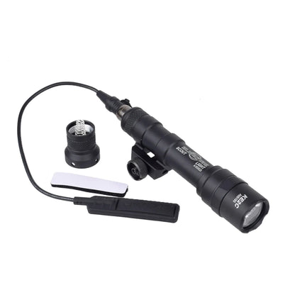 Tactical Surefire M600 M600U/M600B Airsoft Flashlight – Powerful LED Scout Light with 5 Switch Styles for 20mm Rail Rifle Gun