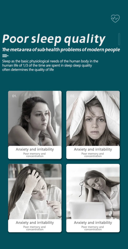 Sleep Aid & Brain Massager – Relieve Headache, Anxiety, Improve Focus and Deep Sleep