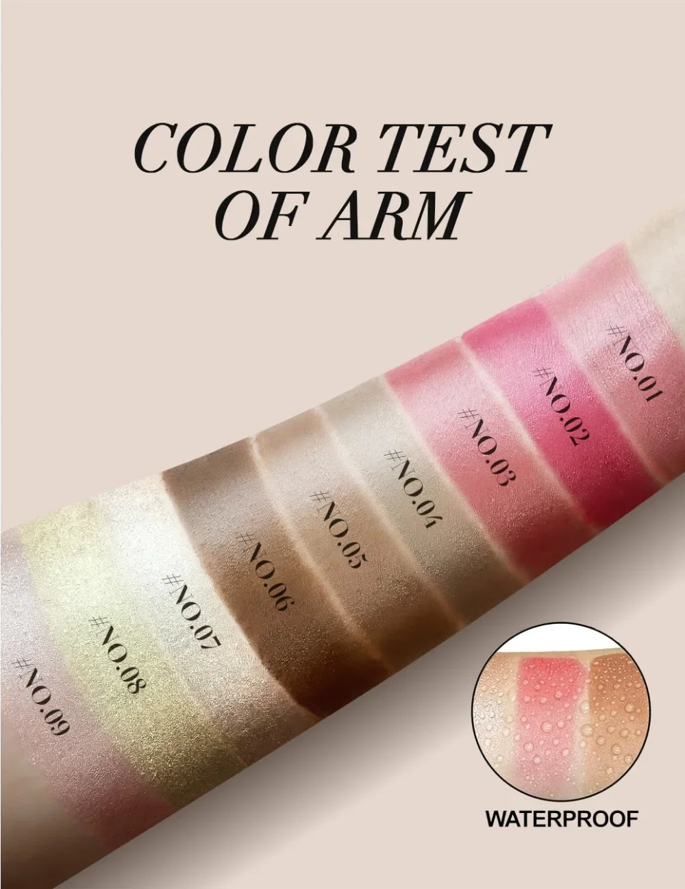 Highlighter Stick – Brightening Skin Tone, Contouring, Natural Stereo Concealer & Multi-Purpose Blush Stick