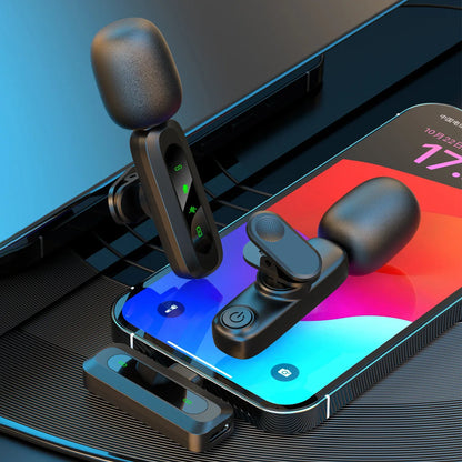 Xiaomi Wireless Lavalier Microphone – Portable Mini Mic for Audio, Video Recording & Livestreaming on iPhone & Android