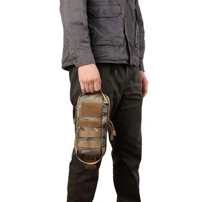 Tactical IWB Concealment Pistol Pouch - MOLLE Shoulder Strap Gun Holster for Glock 17/19, 1911, Taurus G2C, HK USP