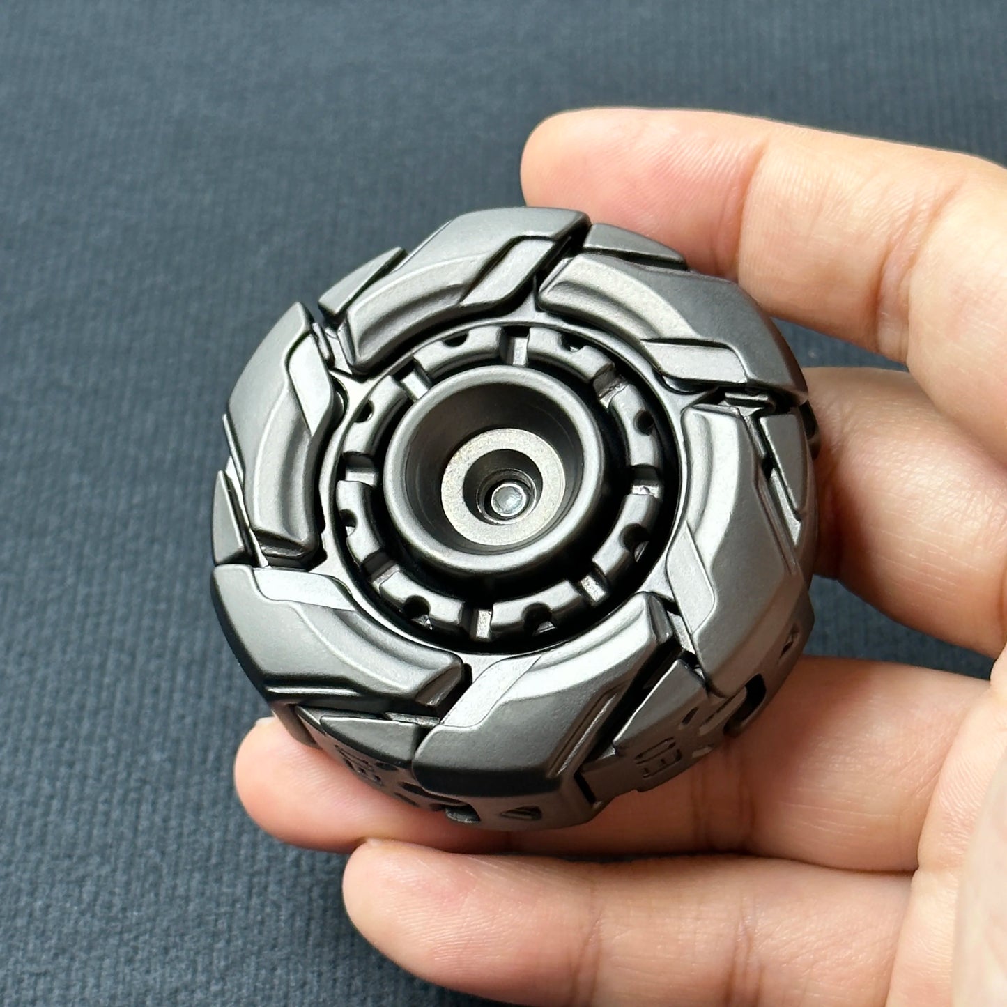EDC Open Armor Magnetic Fidget Slider – Spinning Top Stress Relief Toy for Adults