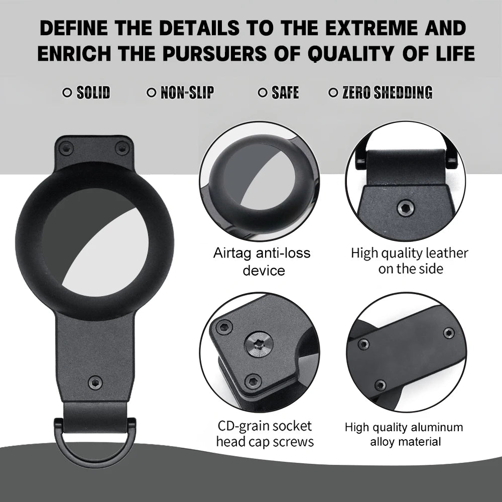 Compact Key Organizer – Minimalist Metal Key Holder for 2-6 Keys, Secure Keychain Case