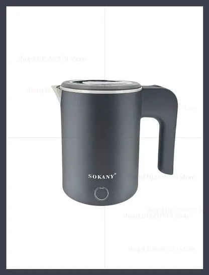 500ML Stainless Steel Portable Electric Kettle — Travel Water Boiler Pot for Hotel, Home, Kitchen, Tea, and Coffee