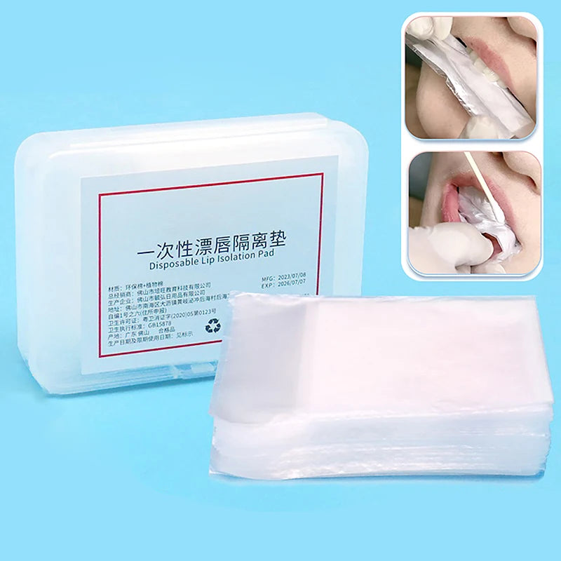Disposable Lip Isolation Pads – Semi-Permanent Makeup & Tattoo Oral Protective Roll Paper, PMU Accessories