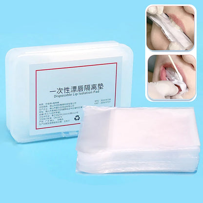 Disposable Lip Isolation Pads – Semi-Permanent Makeup & Tattoo Oral Protective Roll Paper, PMU Accessories