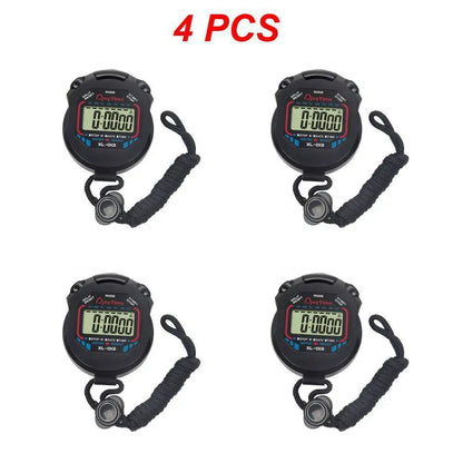 Waterproof Handheld Pocket Stopwatch – Professional Digital LCD Sport Timer for Timing Events