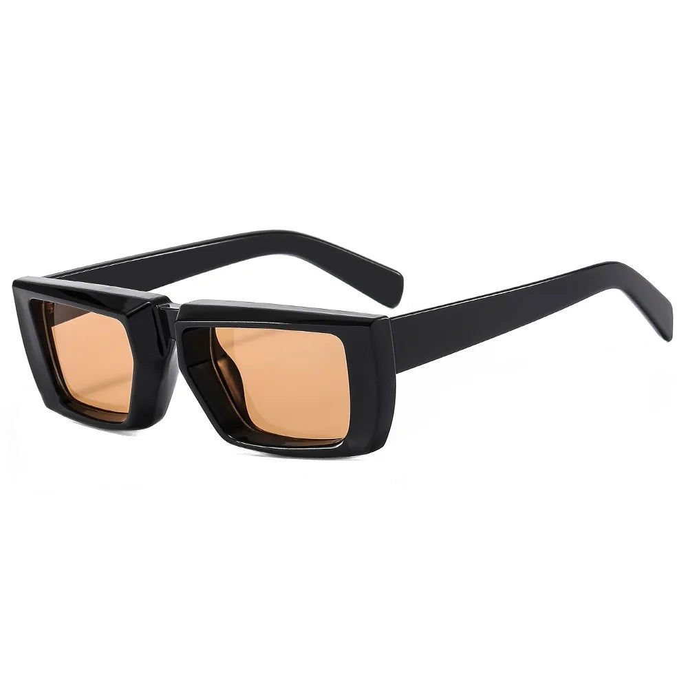 New Y2K Square Sunglasses for Men & Women – Trendy UV400 Designer Shades Eyewear